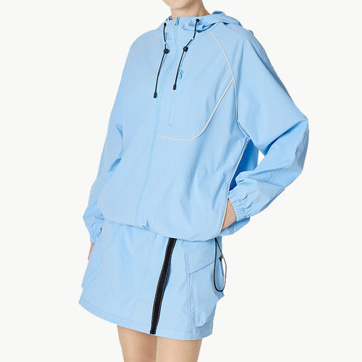 Leorrey/乐拉透气防晒衣轻薄户外凉感防紫外线皮肤衣长外套马甲 商品图3
