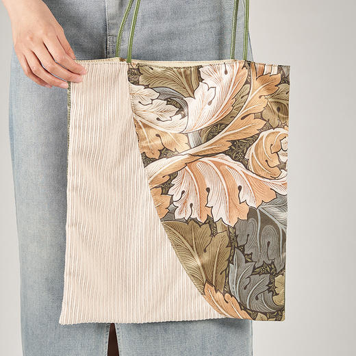 V&A博物馆 威廉莫里斯系列 茛苕叶单肩包 商品图1