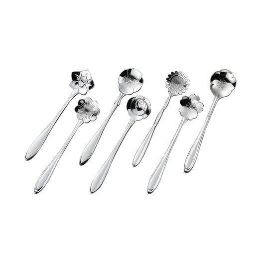 日本进口佐藤金属咖啡勺桔梗 商品图0