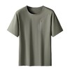 【DTH】大依优型大码圆领短袖T恤加肥加大肥佬休闲宽松运动胖子上衣男士 商品缩略图4