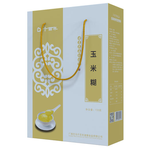 千百年巴马玉米糊720g/盒 商品图1