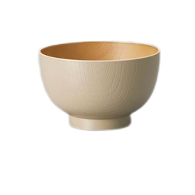 日本进口石田PC汤碗Hill 土棕色