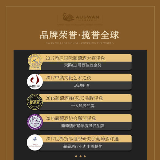 【澳大利亚国会用酒】天鹅庄外交家30 澳洲政商宴请接待用酒 南澳洲 赤霞珠 14%vol 商品图8