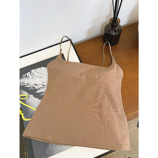 免穿BRA 糯糯抗菌爱豆背心吊带 吸湿排汗 舒适透气 修身有弹力 商品图10