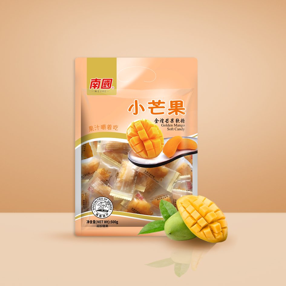 南国金煌芒果软糖500g