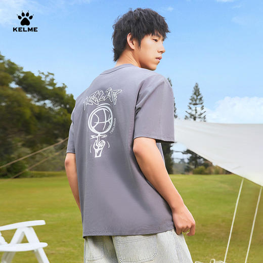 卡尔美2025新款男士短袖T恤 商品图0