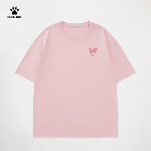 卡尔美2025新款男女同款中性短袖T恤 商品图7