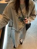 老米优品🎈 3-5天！小个子菇凉本菜！《松弛感毛边九分休闲裤》带一点点微喇的直筒版型，修腿神器！！K250312A  下架 商品缩略图2