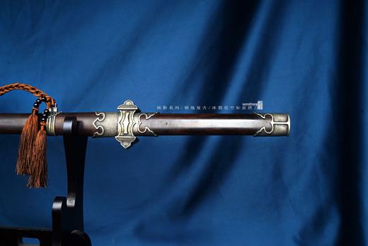 三希堂  绝影系列  冰裂星空如意唐刀 未开刃 商品图2