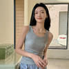 夏季【莱赛尔U型显瘦背心】百搭神器休闲 时尚潮流外穿螺纹无袖背心女 商品缩略图8