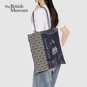 大英博物馆安德森猫提花牛仔2025新款女单肩包高级感通勤包