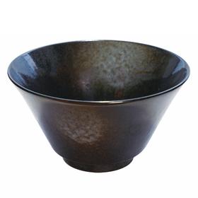 日本进口MARUSAN KONDO大碗（L）20248黑结晶