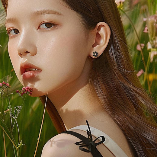 大英博物馆 繁花系列 浪漫花园 星期耳钉 商品图1