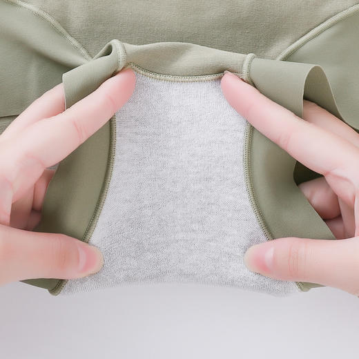 【超值5件装】樱姿霞 小平角内裤   高弹裤腰 柔软面料 时尚奶油色系 商品图12