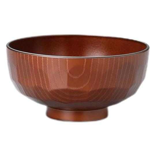 日本进口石田汤碗汉式碗龟甲茶色 大 商品图0