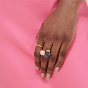 北京仓｜Ottoman Hands-Nerissa-海的女儿 青金石 戒指［英国设计师］