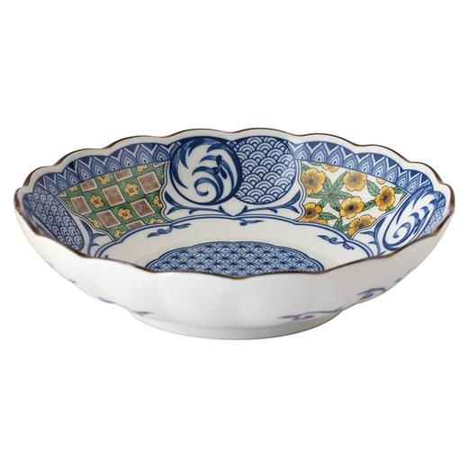 日本进口MARUSANKONDO蓝染深盘22830蓝色 商品图0