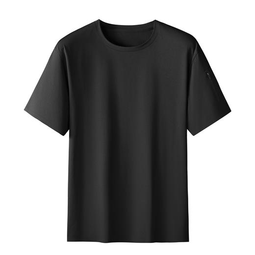 【DTH】大依优型大码圆领短袖T恤加肥加大肥佬休闲宽松运动胖子上衣男士 商品图4