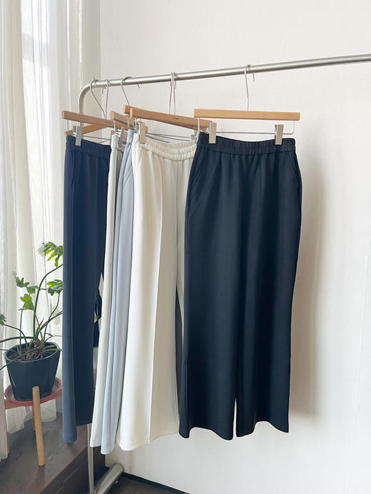 【奔跑无束缚】噢蜜ooomeooo云朵抗皱直筒裤 商品图10