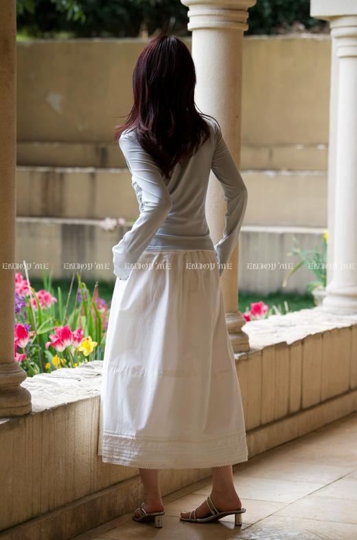 【门店同款】ENJOY春季“绮梦繁花”拼蕾丝上衣 161907480 商品图5