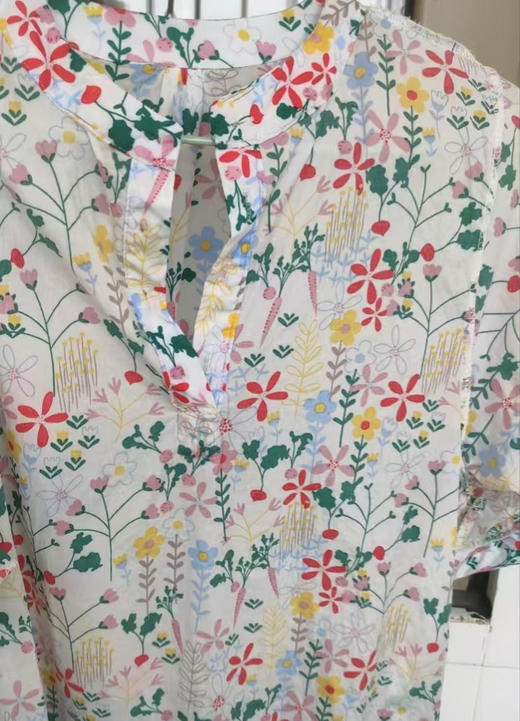 裁缝学苑AS108新款上衣显瘦碎花衬衫纸样 女装小衫裁剪衣服版型图 商品图2