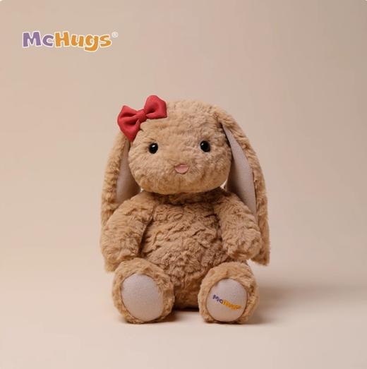 英国McHugs | 奶咖听话兔子玩偶睡觉抱娃娃摆件毛绒玩具生日礼物情侣公仔 3岁+ 商品图0