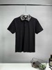 B家 格纹领/刺绣 丝光珠地棉 翻领短袖POLO衫 Z-15089 商品缩略图4