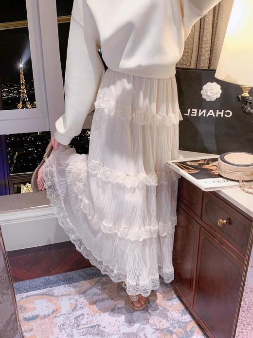 张心子【芭蕾美学】春夏温柔风通勤花边蛋糕裙半身裙 U2503025 商品图9