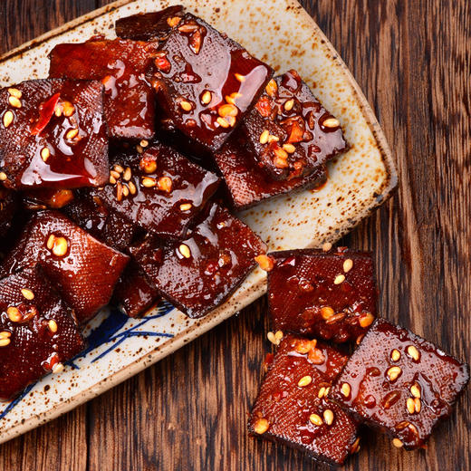 【湖南特产❗平江酱车豆干】传统工艺制作，小巧豆干，软硬适中，地道劲辣，辣味纯正，平江酱干零食小吃香干休闲食品QQ 商品图3