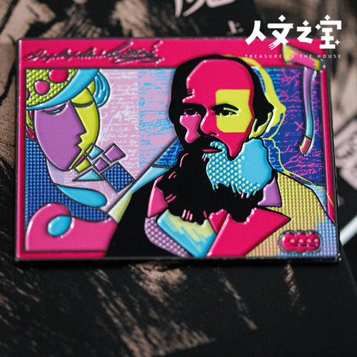 【人文之宝】陀思妥耶夫斯基系列·赛博朋克冰箱贴 商品图4