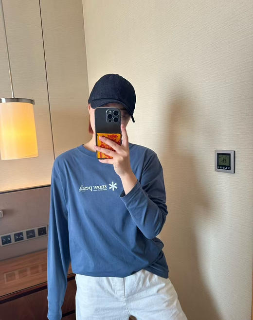 原单正品Snowpeak情侣款户外长袖tee 五个色，尺码S-XL 商品图5