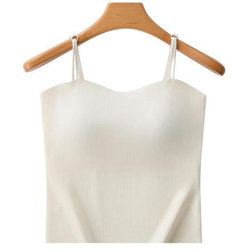 日式无印暗纹冰丝美背吊带 A-4592 商品图3