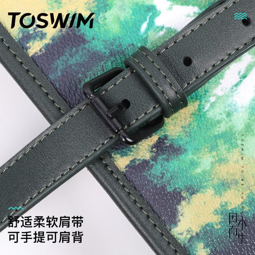 TOSWIM干湿分离泳包防水游泳包男女海边沙滩专用防水袋泳衣收纳袋 商品图4