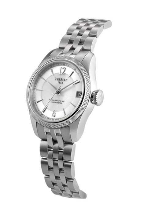 1F【天梭】TISSOT天梭宝环系列天文台认证钢带80机芯机械腕表 商品图1