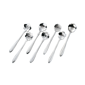 日本进口佐藤金属咖啡勺樱花