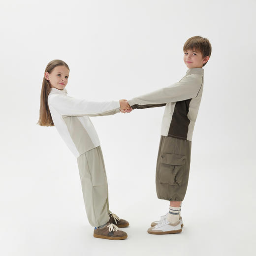 【防晒速干】马克珍妮男童轻量运动衫T恤 儿童上衣春装新款250097 商品图2