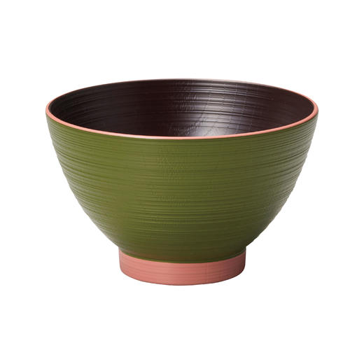 日本进口石田JAPAMO汤碗 苔藓绿色 商品图0