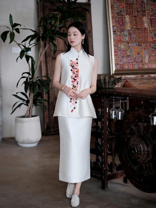 廷前观棠 | 雪见上衣 商品图1