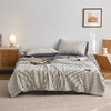 自然醒原创侘寂夏被全棉色织提花轻奢夏季空调被薄被子被芯床单床品四件套LFS 商品缩略图11