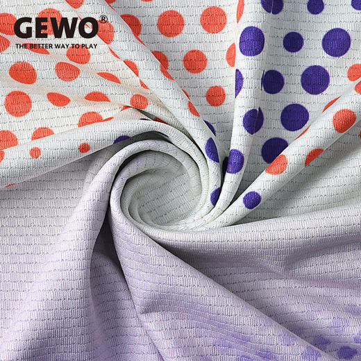 25年新款GEWO杰沃乒乓球服 F17传奇男女同款短袖运动休闲速干透气 商品图3