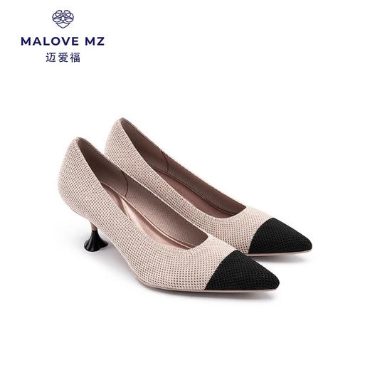 Malove王妃鞋带跟系列 | 爱心跟侧空款、经典猫跟款、经典尖头单鞋，三款可选择（爆单！3-15天发货） 商品图12