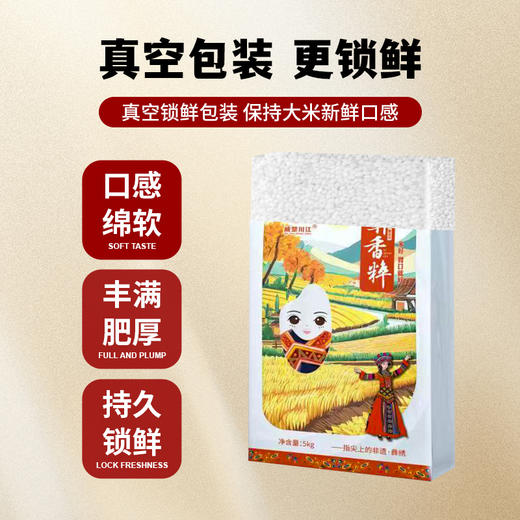 彝香粹 楚粳48号绵软系列软米-5kg 商品图1