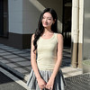 夏季【莱赛尔U型显瘦背心】百搭神器休闲 时尚潮流外穿螺纹无袖背心女 商品缩略图10