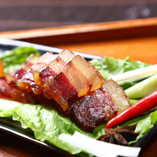 桂香品巴马香猪腊肉礼盒装400g/盒 商品图1