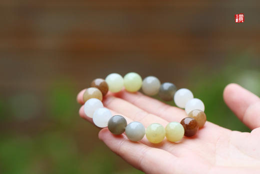 和田玉多宝手串  珠径12mm 商品图4