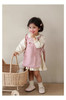 裁缝学苑TQ152娃娃领连衣裙纸样儿童木耳边无袖背心罩裙套装样板 商品缩略图1