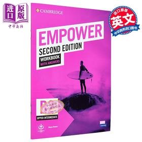 【中商原版】Empower Upper-intermediate B2 Workbook with Answers 剑桥成人英语赋能 B2级别 练习册含答案