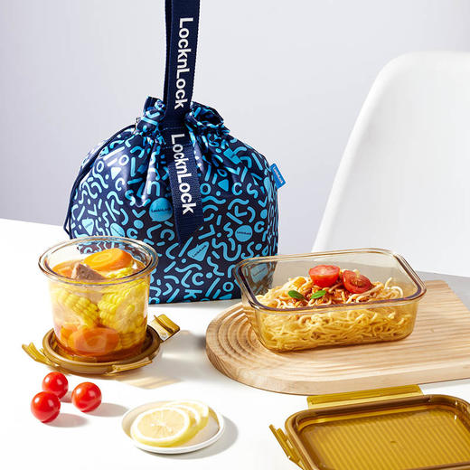 LCB227FU 莱茵灵动琥珀色保鲜盒三件套 商品图12