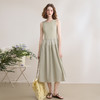 日系简约设计感柔软拼接针织背心裙女大裙摆连衣裙V0550201 商品缩略图1