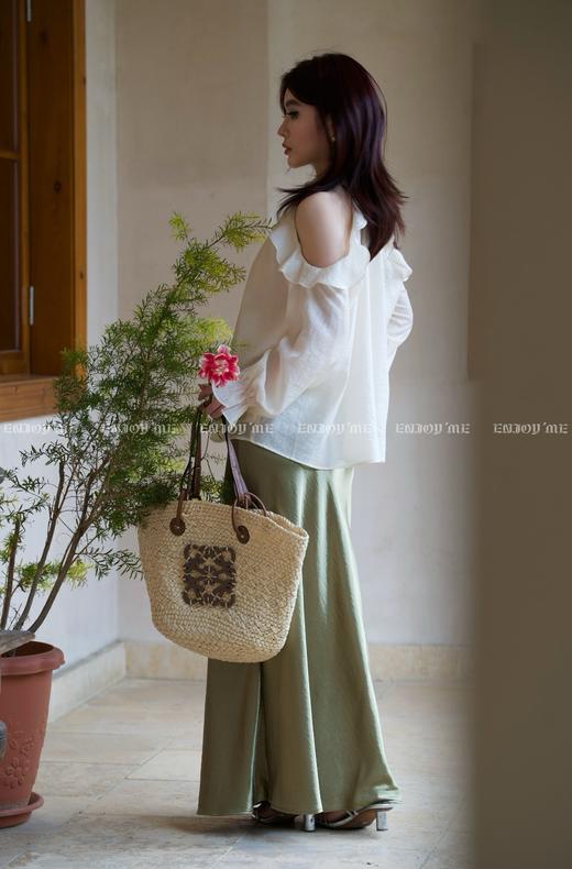 【门店同款】ENJOY春季“绮梦繁花”手工钉花上衣 161903016 商品图14